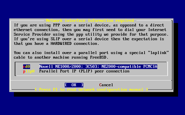 Selecci�n de un dispositivo Ethernet