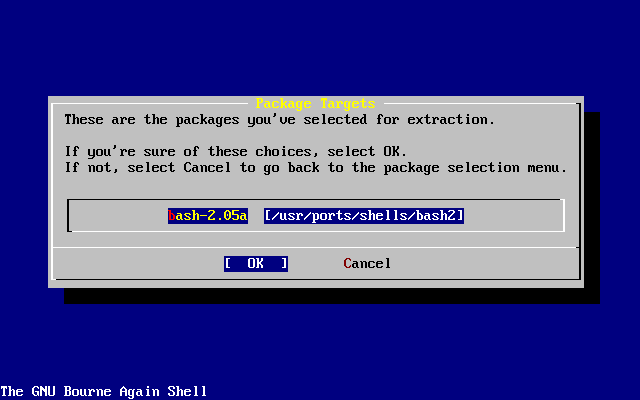 Confirmaci�n previa a la instalaci�n de �packages�