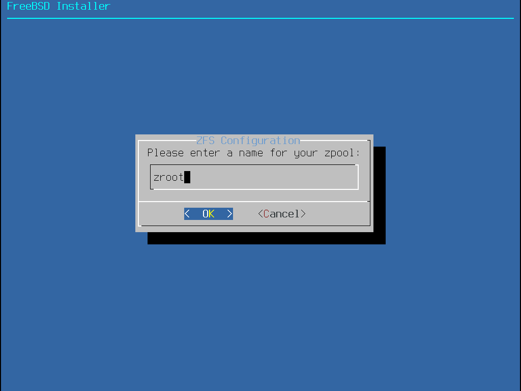 bsdinstall zfs pool name
