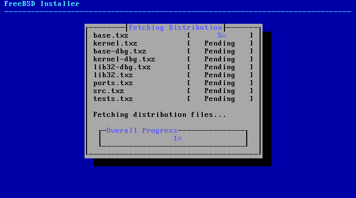 bsdinstall distfile fetching