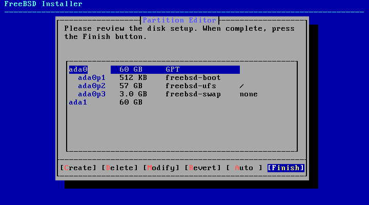 bsdinstall part review