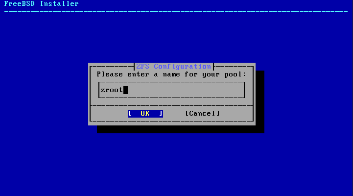bsdinstall zfs pool name