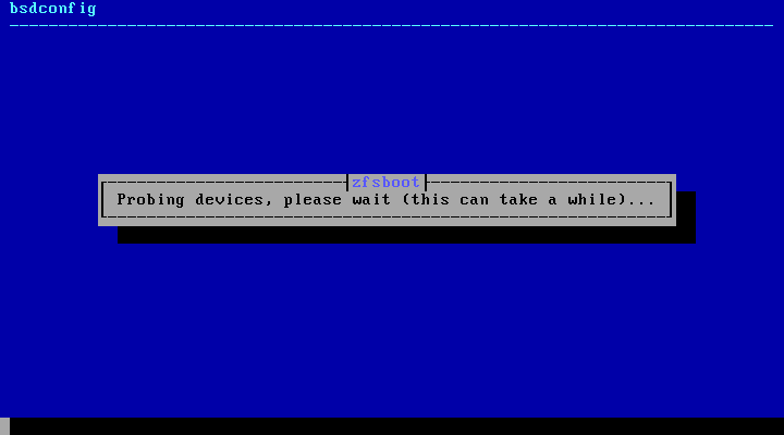 bsdinstall zfs rescan devices