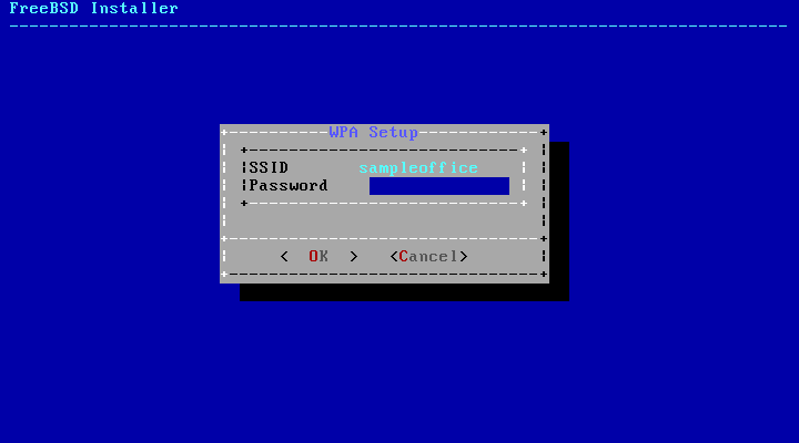 WPA2 のセットアップ